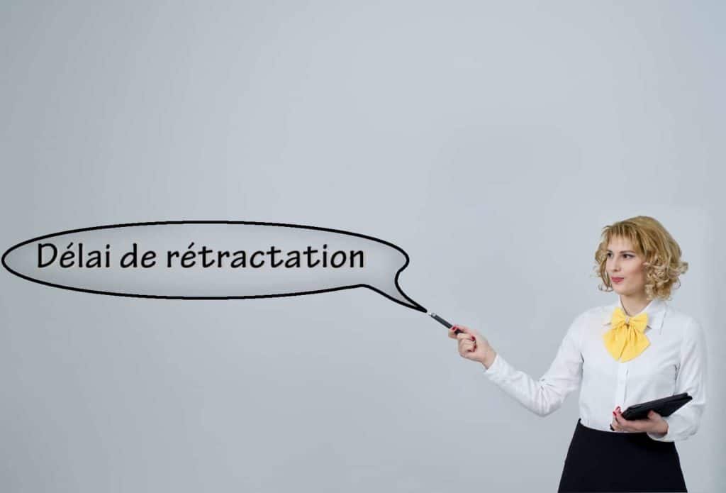 quel est le delai de retractation b to b