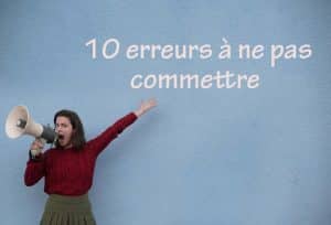 erreurs