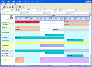 gestion du temps logiciel-planning
