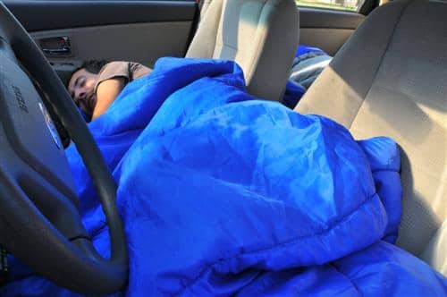 dormir voiture