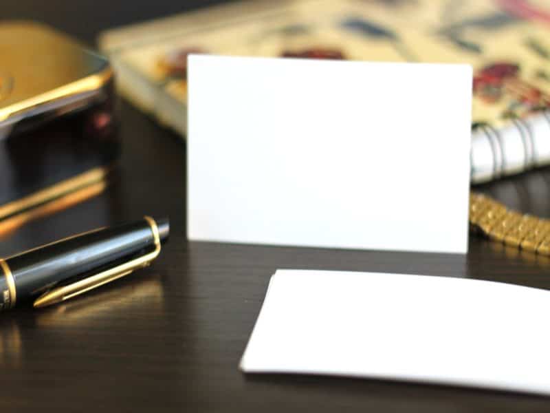 exemple carte de visite professionnelle
